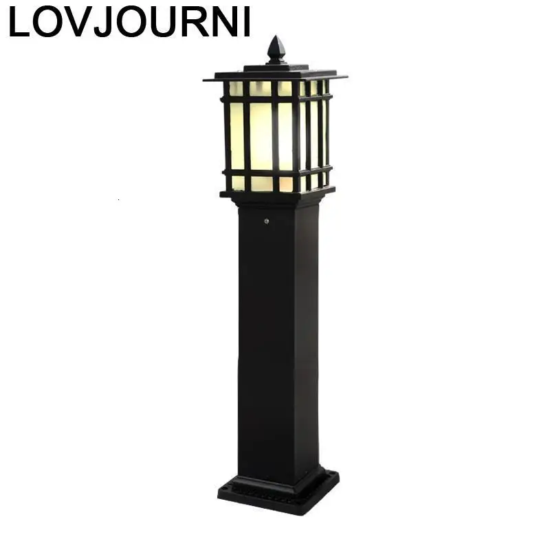 Наружный лампадер Solaire De Rue Giardino Farola Sokak Lambasi Iluminador Jardin Plaza уличный фонарь | Лампы и