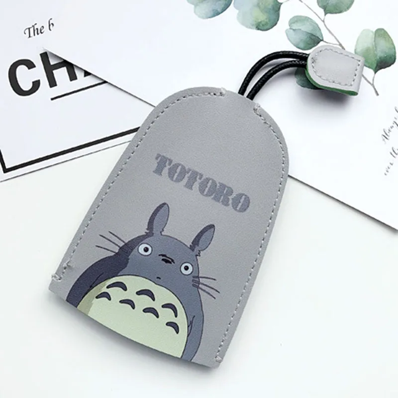 Сумка для ключей унисекс мультяшный Тоторо из искусственной кожи держатель