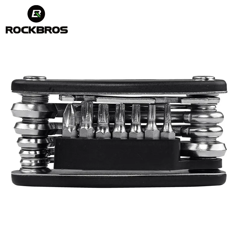 Набор инструментов ROCKBROS для горного велосипеда комплект 16 в 1 ремонта отвертка