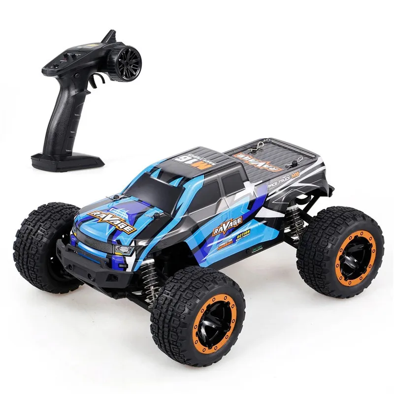HBX 16889A матовый 1/16 2 4G 4WD 30 км/ч Радиоуправляемый автомобиль светодиодный