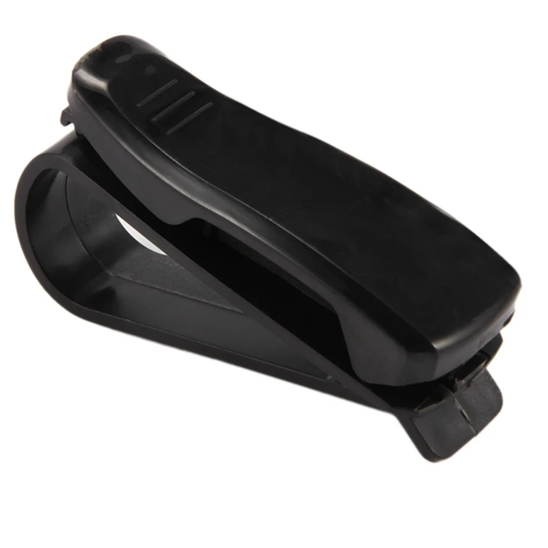 

Car Clamp Clip Holder Sunglasses Billet Card for Auto Truck Black