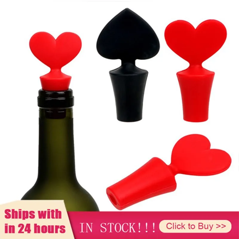 

2020 Silicone Wine Stopper Leak Free Wine Bottle Cap Fresh Keeping Sealers Beer Beverage Champagne Closures For Bar Accessories