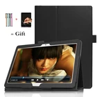 Чехол для Lenovo Tab M10 Plus FHD TB X606F X606X, чехол-подставка из искусственной кожи для планшета Lenovo M10 HD 2-го поколения X306X X306F, кожаный чехол