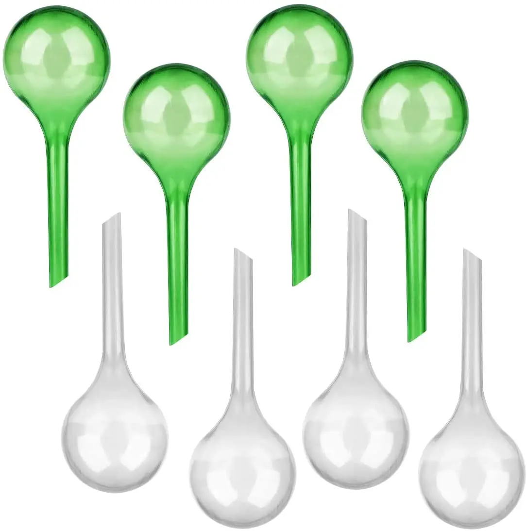 

8 Pcs Plant Watering Bulbs 5cm Diameter Automatic Plant Globes Waterers Self Watering System for Plants Watering Indoor Outdoor