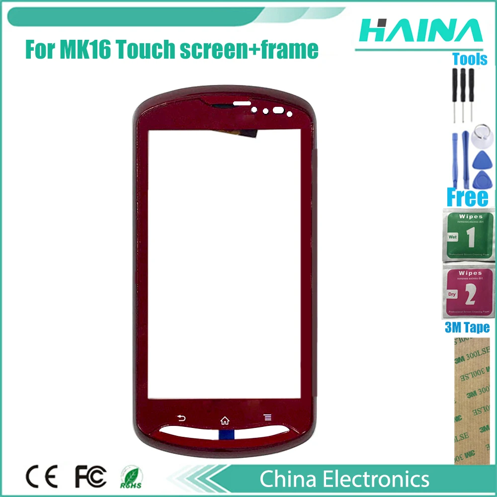 Рамка и сенсорная панель для Sony Ericsson Xperia Pro MK16 MK16a MK16i сенсорный экран с цифровым