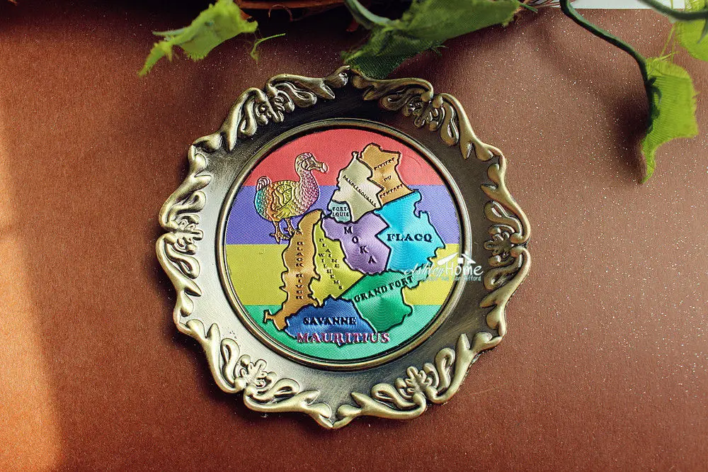 Mauritius DoDo птица туристический сувенир для путешествий 3D металлический магнит на