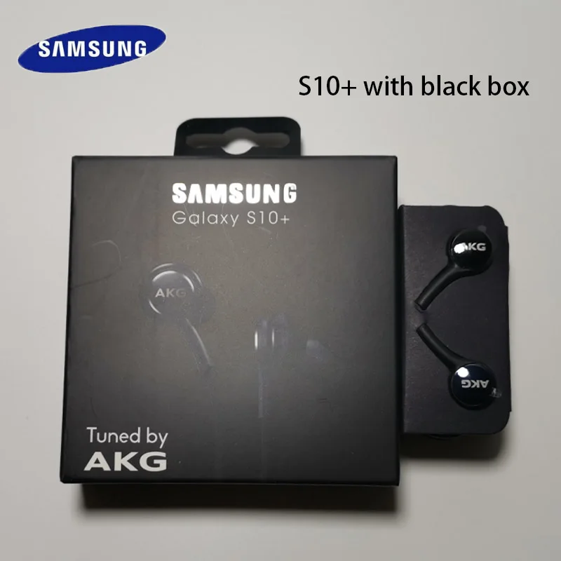 S10 white earphone Samsung AKG Наушники EO-IG955 3,5 мм наушники-вкладыши с микрофоном Проводная гарнитура для samsung Galaxy s10 S9 S8 S7 S6 S5 S4 HUAWE смартфон - Цвет: S10 white earphone