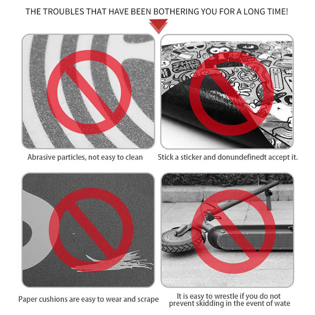 Electric Scooter Personality Pedal Pad Waterproof Wear-resistant For Xiaomi M365#4 | Спорт и развлечения