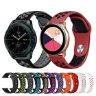 Samsung Galaxy Watch 42 мм двухцветные часы 20 мм ремешок Huami Meter Молодежная версия Bip браслет Suunto