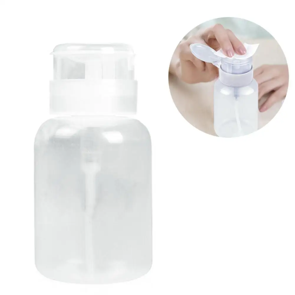 200 мл большой емкости Пустой насос для удаления лака ногтей диспенсер бутылка