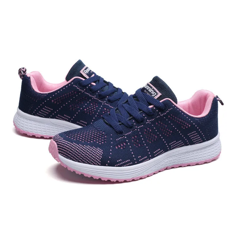 

Breathable Shoes Couple Weight Lace Light Casual Sport Walking Flat Sneakers Outdoor Femme Women New Sneakers Men Tenis Up Men