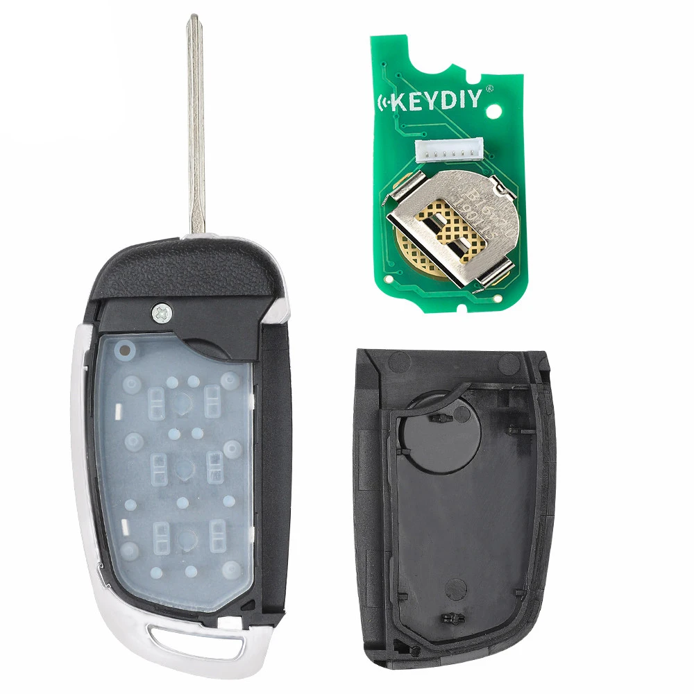 Модернизированный флип-брелок Keyecu с 3 кнопками 433 МГц чип ID46 для Hyundai I20 2014 2015 2016