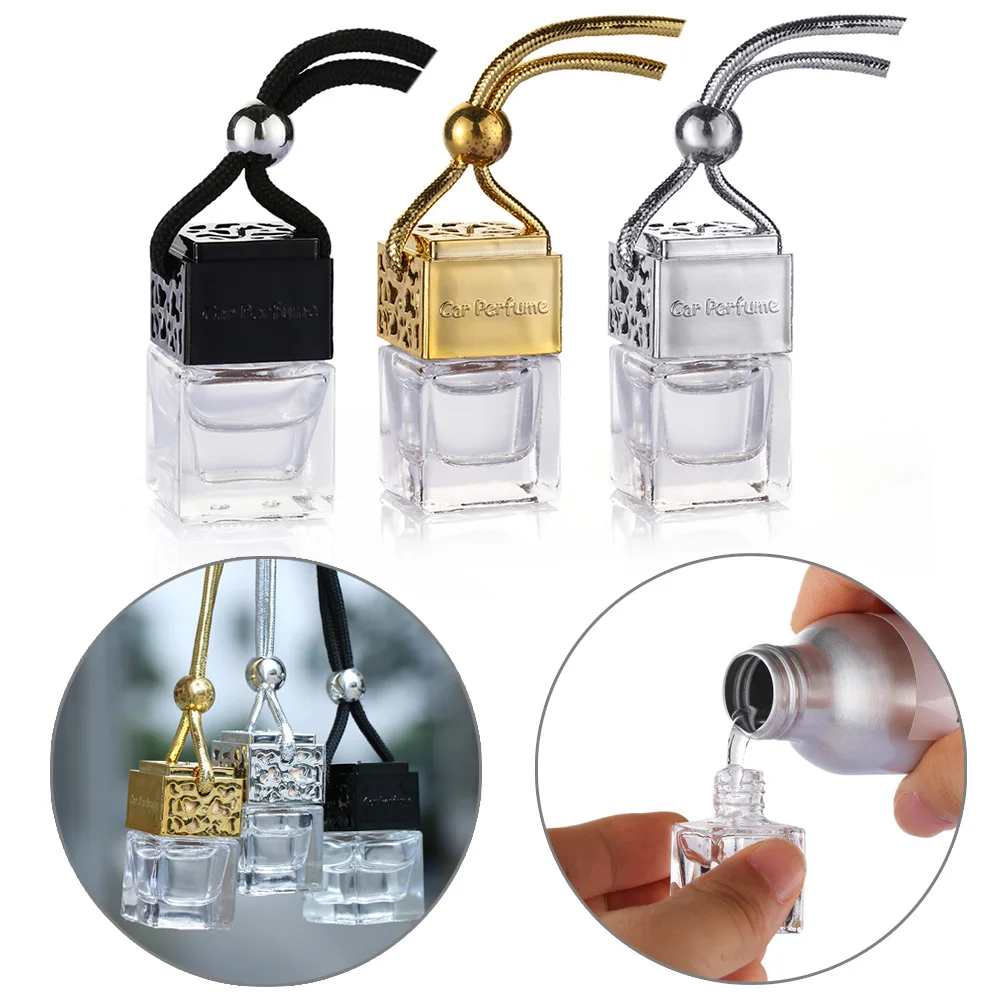 Пустая стеклянная бутылка для эфирных масел парфюмерный диффузор освежитель