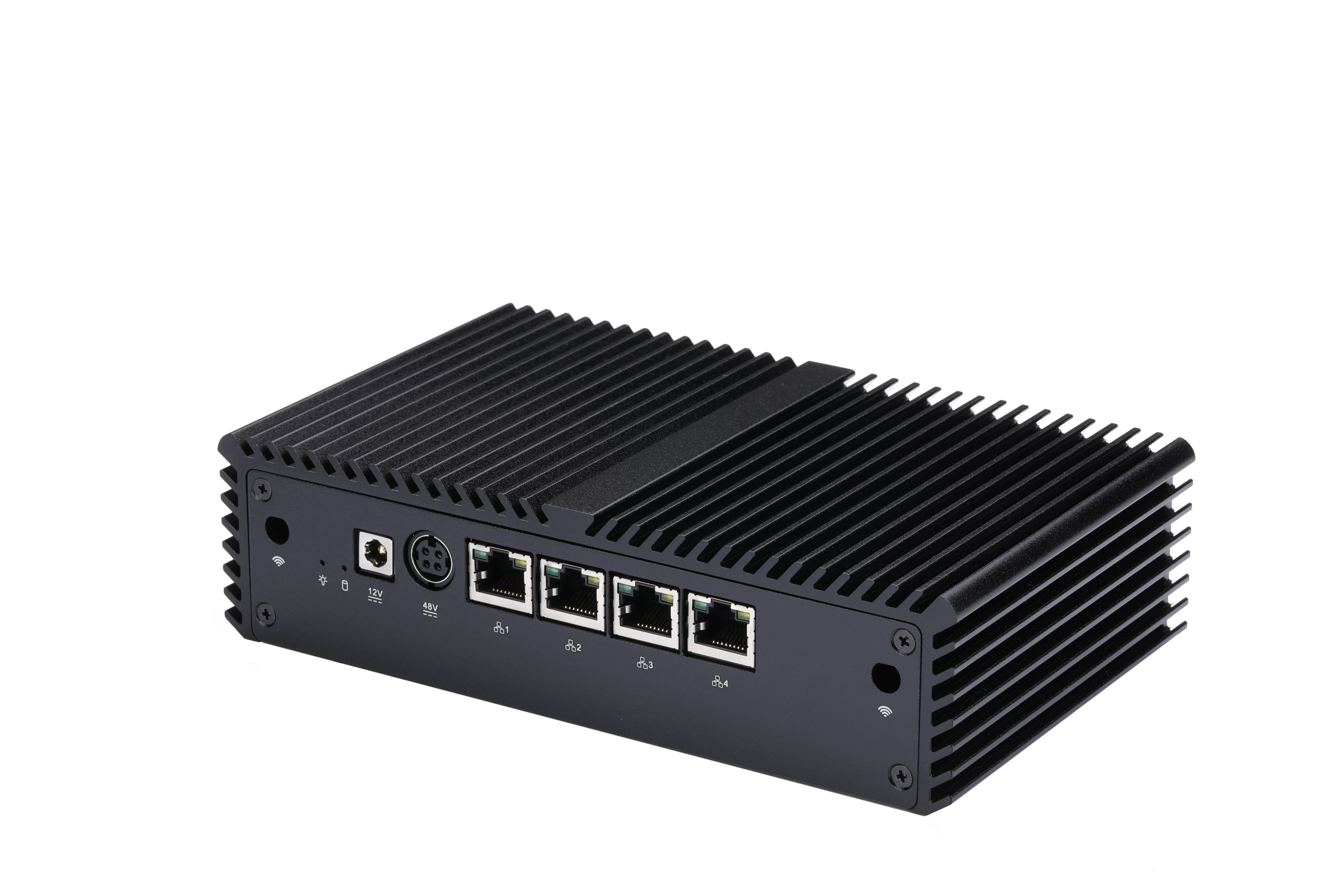 Новый POE шлюз маршрутизатор с J3455 четырехъядерный 4 LAN PFsense офисный ПК поддержка 48