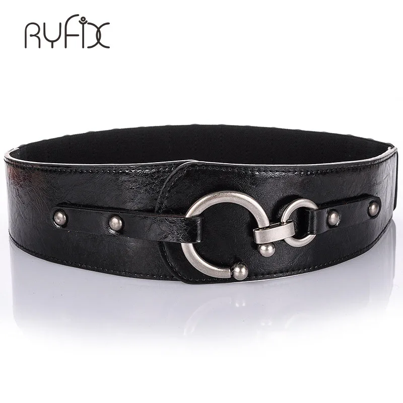 Хит продаж женский панк ультра широкий пояс эластичный корсет в форме тела