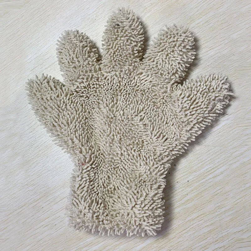 

Clean Gloves Double Sided Special Car Wash Tool Brush Car Cleaning Gloves Thickened Plush Chenille Wipe Car Handle Rag