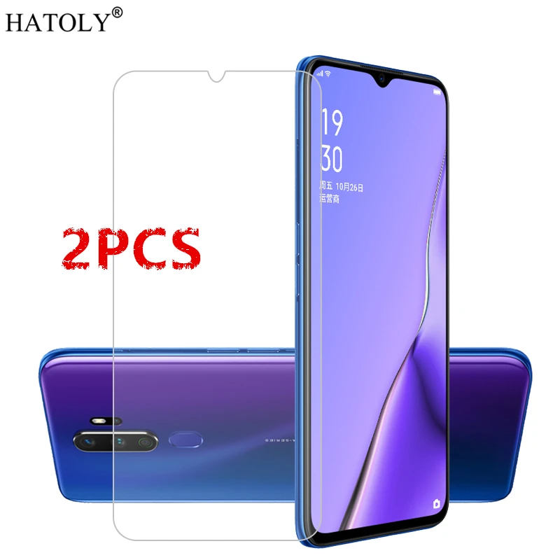 2 шт. для OPPO A11x стекло Закаленное пленка HD 9H твердая защита экрана телефона
