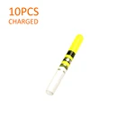 10 шт., зеленыекрасные светодиодные плавающие рыболовные снасти