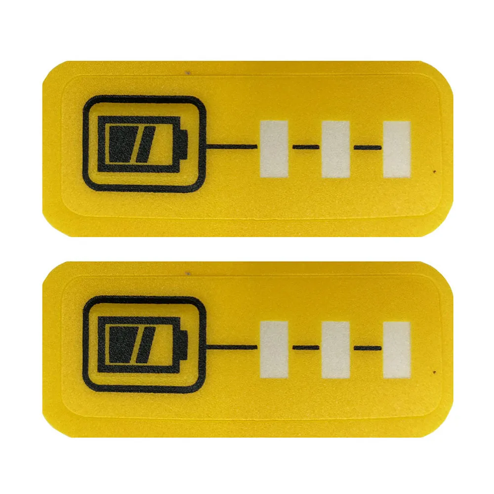 2 шт. светодиодные наклейки на ключи для аккумуляторов DeWalt 14 4 в 18 20 XR Flexvolt литиевая