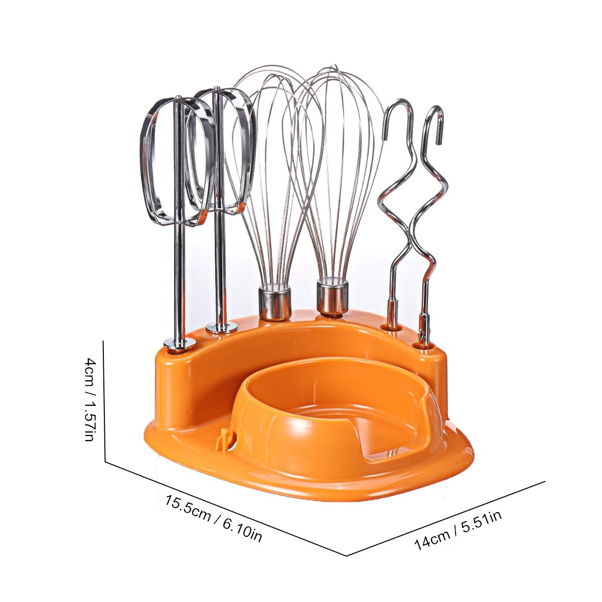 Ручной миксер Электрический яичное било 300W Мощный 5 Скорость для выпечки торта 6