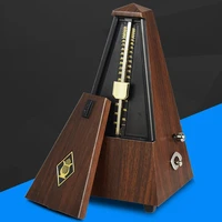 antique mechanical metronome teak wood vintage style color instrument musical piano for guitar timer music wooden zither vi l7q3