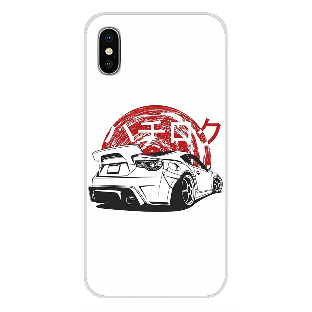 images 11 Прозрачный чехол из ТПУ для Xiao mi 4 mi 5 mi 5s mi 6 mi A1 A2 5X6X8 9 Lite SE Pro mi Max Mix 2 3 2S гоночный Дрифт Авто JDM - Цвет: images 11
