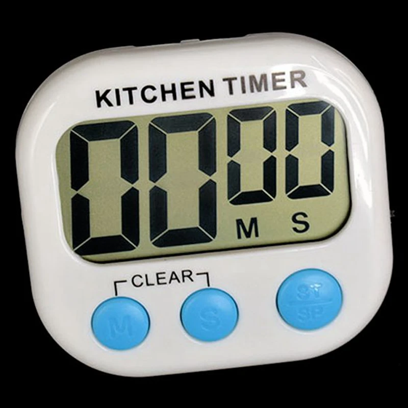 

1 Pcs Large LCD Digital Kitchen Cooking Timer & 1 Pcs Porcelain Grater Plate for Ginger