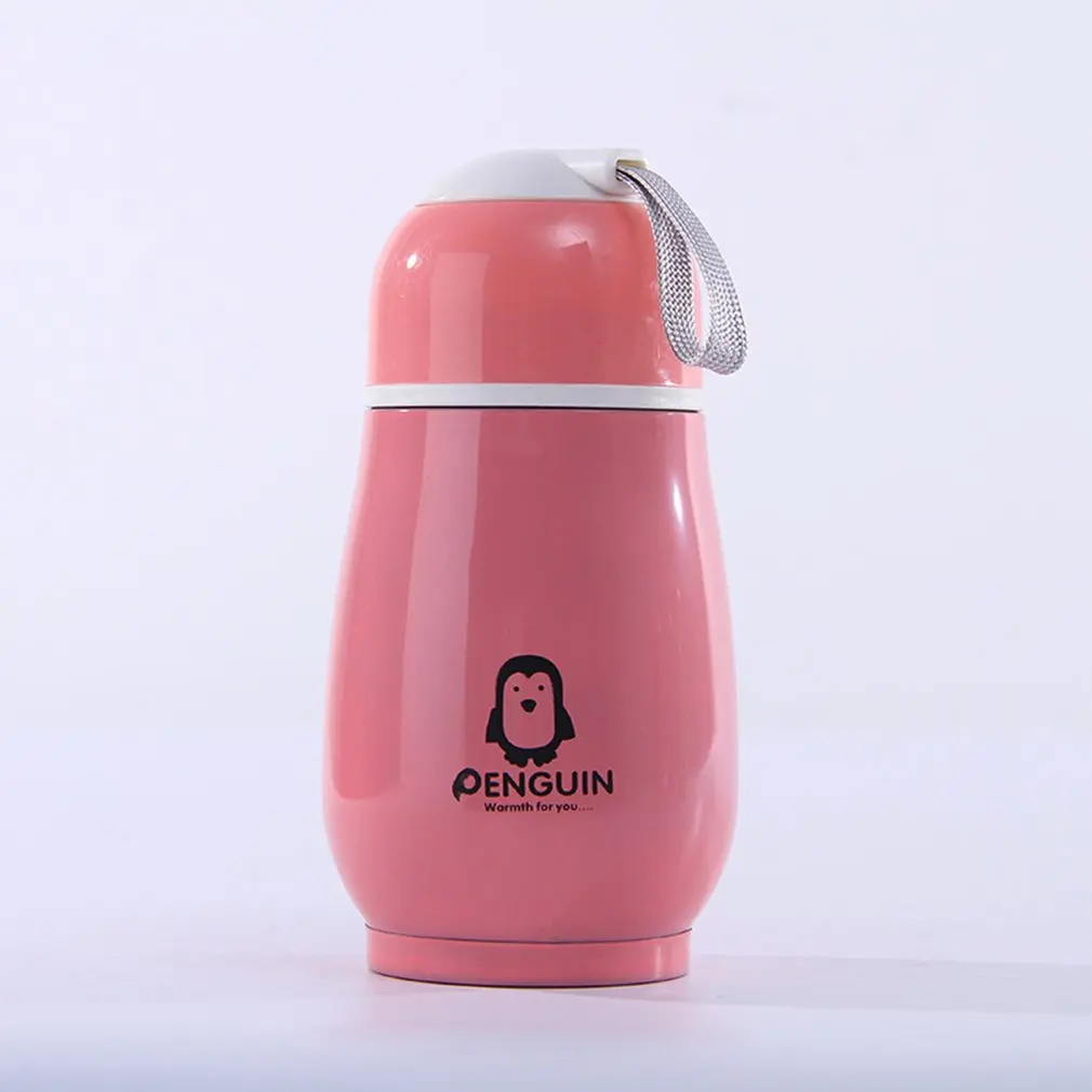 

Kawaii Cute Penguin Shape Stainless Steel Tumbler Insulated Cup Coffee Tea Mug Water Cup Travel Drinkware Thermos Bottle