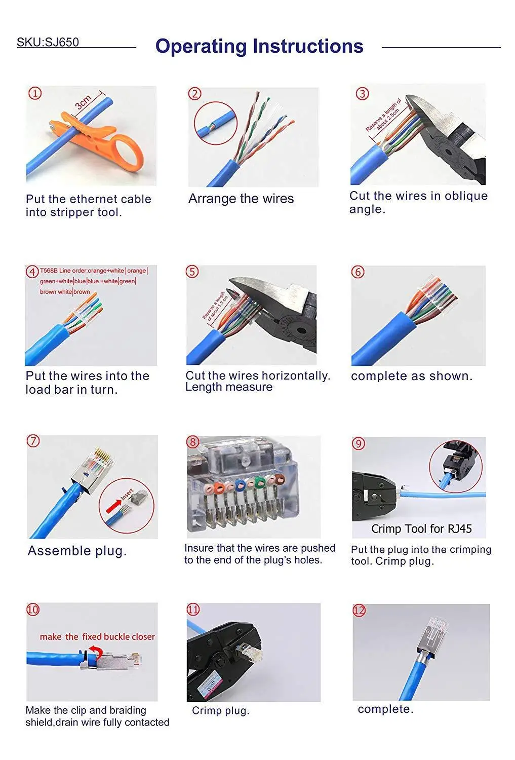ZoeRax 100 шт. 2 CAT6A и CAT7 экранированный модульный Штекерный разъем RJ45 50 МК Cat 7 FTP 8P8C RJ 45