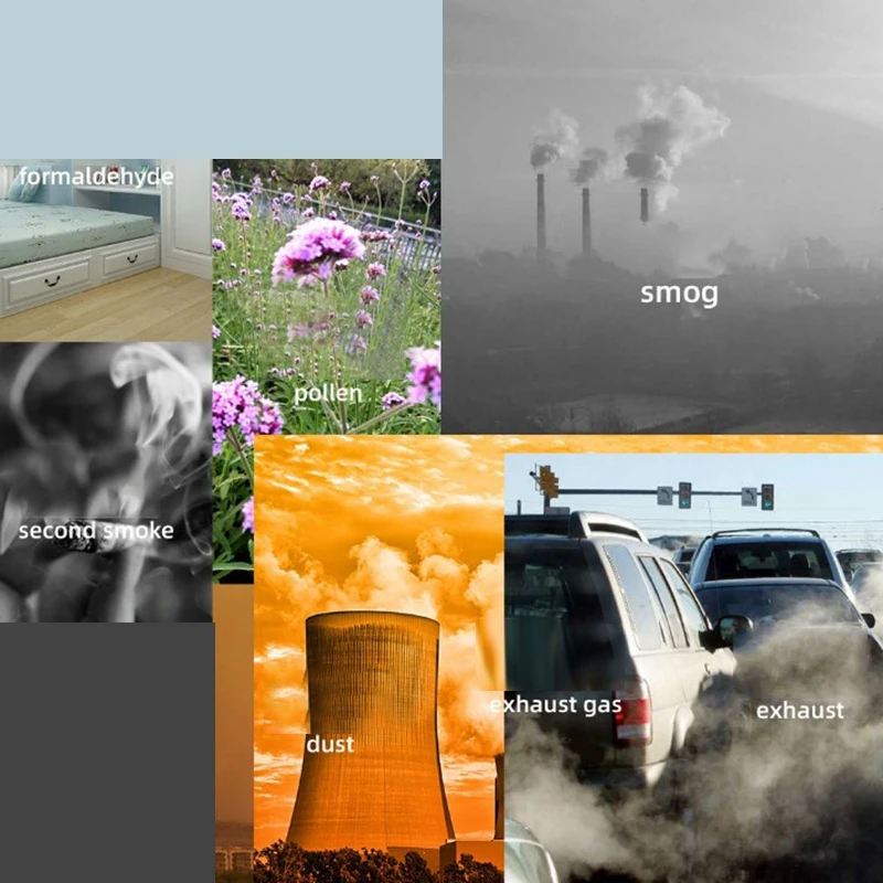 

Portable Air Purifier Portable Car Home Negative Ion Air Purifier Hanging Neck Necklace Small Air Purifier