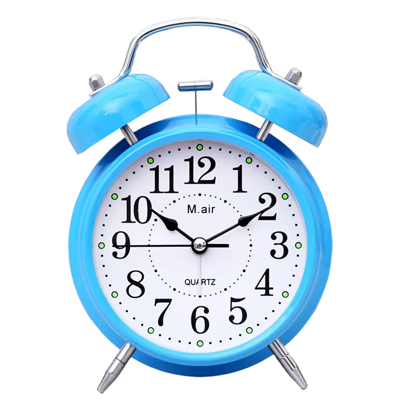Бесшумные модные прикроватные часы-будильник креативный умный будильник