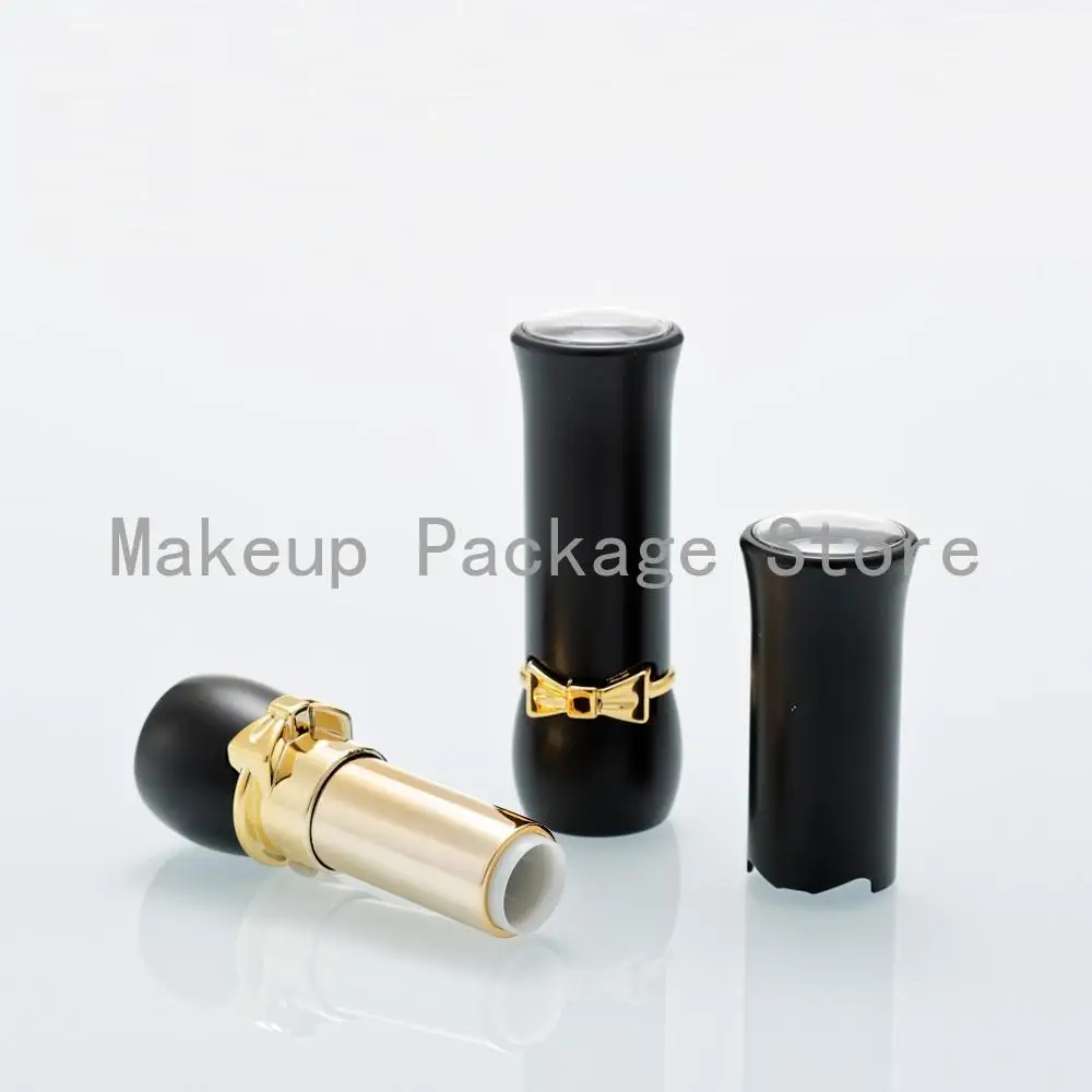 

10/30/50pcs Pink Bow Lipstick Tube 12.1mm Lipstick Shell Packaging Empty Cosmetics Refillable Container Makeup Diy Homemade
