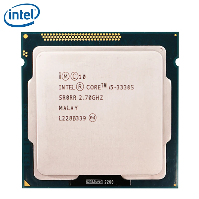 

Intel Core i5 3330S i5-3330S Processor 6M Cache 2.7GHz 65W LGA 1155 Quad-Core PC Computer Desktop CPU tested 100% working