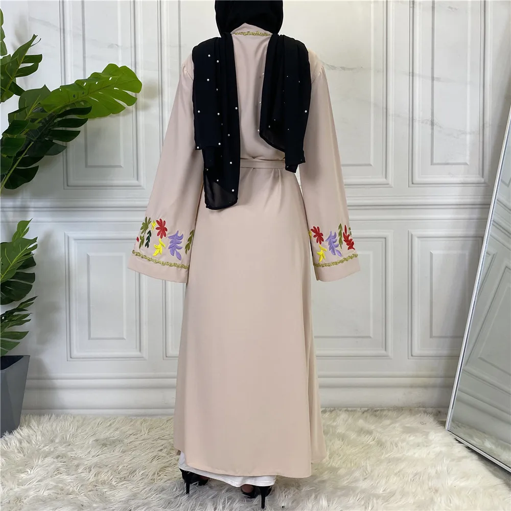 

Muslim Fashion Open Abaya Dubai Hijab Dress Abayas for Women Turkish Dresses Islam Clothing Caftan Kaftan Robe Musulmane Longue