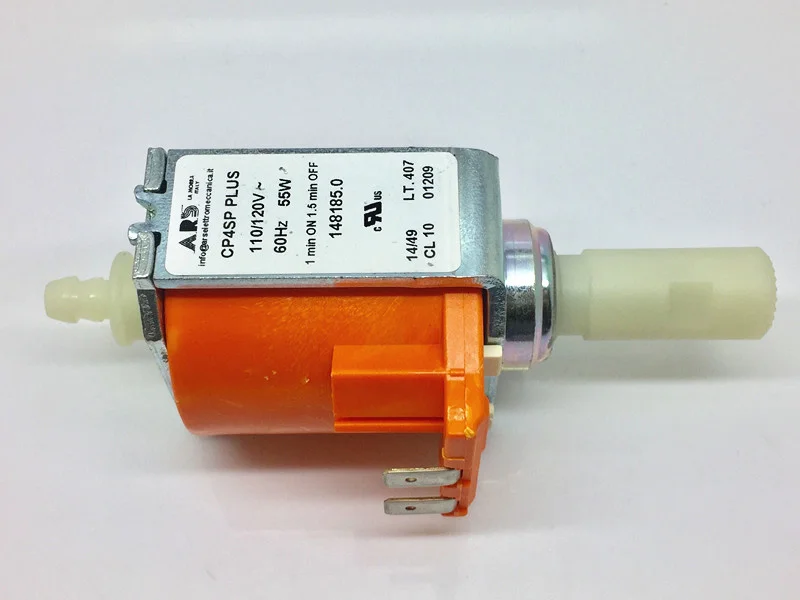 Италия 110V 120V электромагнитный насос CP4SP 55W 60Hz кофеварка насос водяной насос