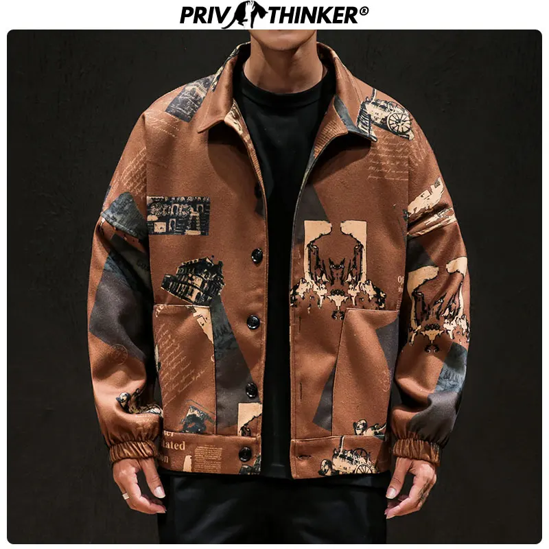 Privathinker 2019 мужская и женская осенняя одежда японский стиль повседневные куртки с