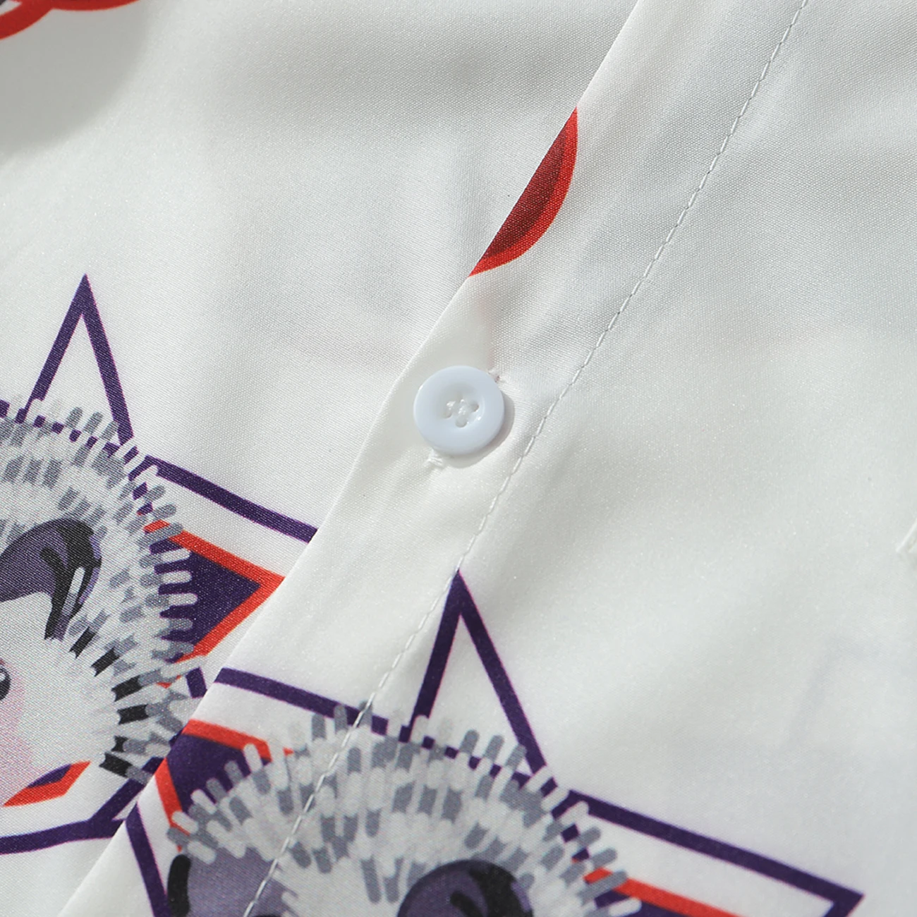 Белка с принтом ЁЖ длинным рукавом Гавайские рубашки 2020 Harajuku повседневное