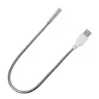 Гибкий USB светильник лампа для клавиатуры, перезаряжаемый регулируемый шланг, ночное освещение, Plug And Play, для ПК, настольного компьютера, книги