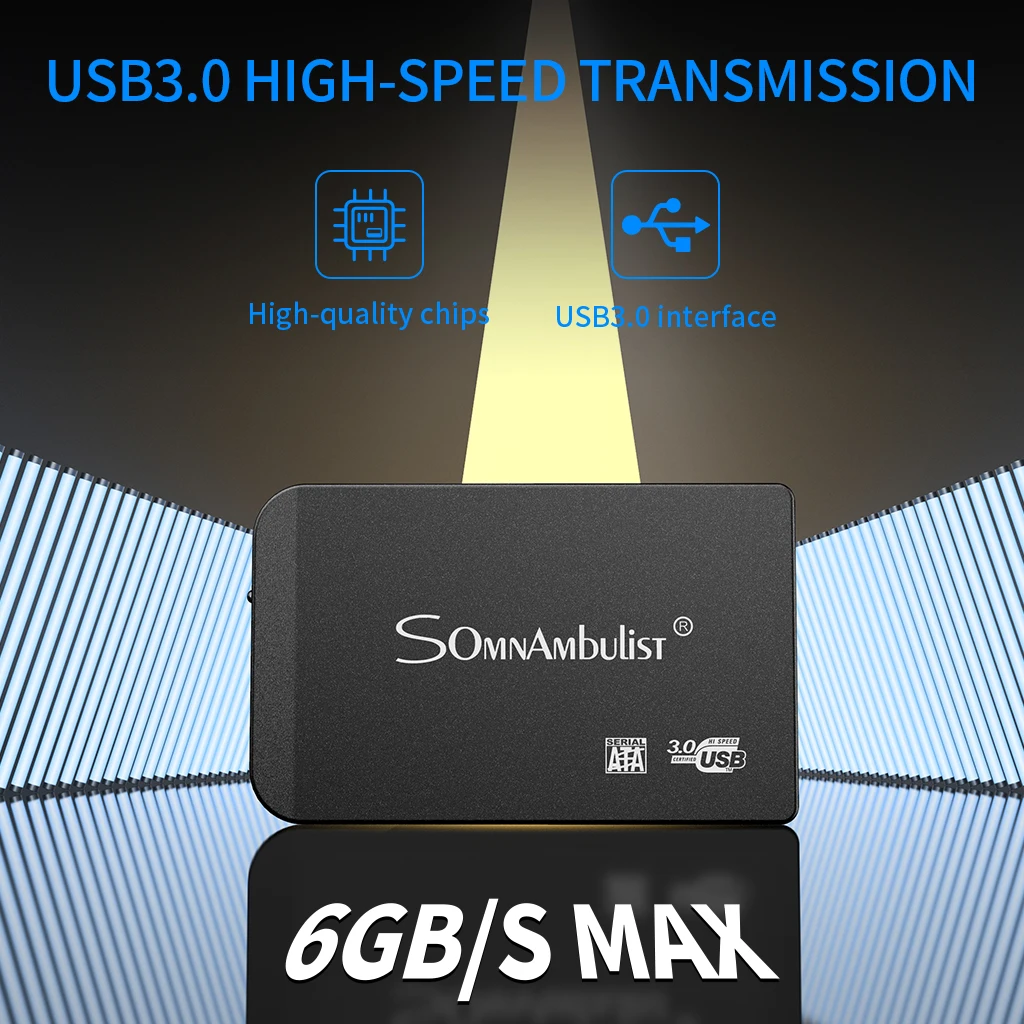 Расширительный жесткий диск 1 ТБ 2 USB3.0 внешний 5 &quotпортативный подходит для ПК Mac