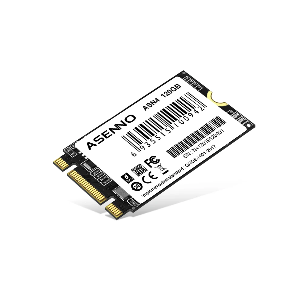 Жесткий диск Asenno M.2 SSD 2242 1 ТБ 120 ГБ 240 500 Гб M2 SATA 512 твердотельный для ноутбука |
