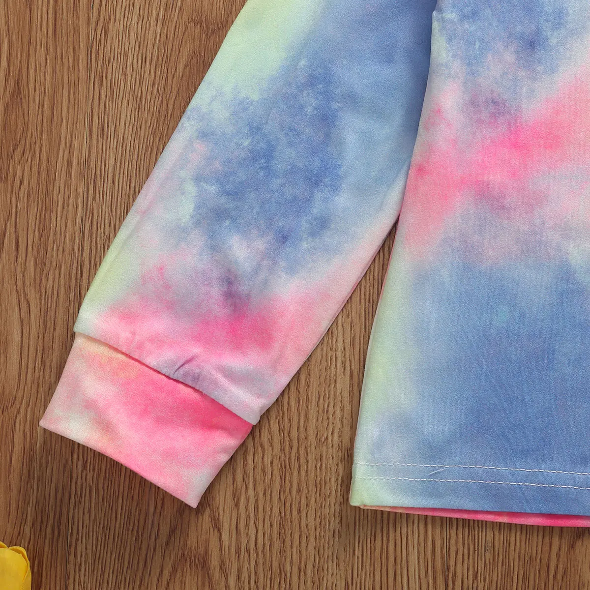 2 шт. футболка с длинным рукавом и джинсовая юбка|Комплекты одежды для девочек| |