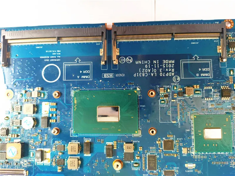 Для DELL E5470 5470 Материнская плата ноутбука CN-0476JC 0476JC 476JC LA-C831P материнская i7-6820HQ 100%