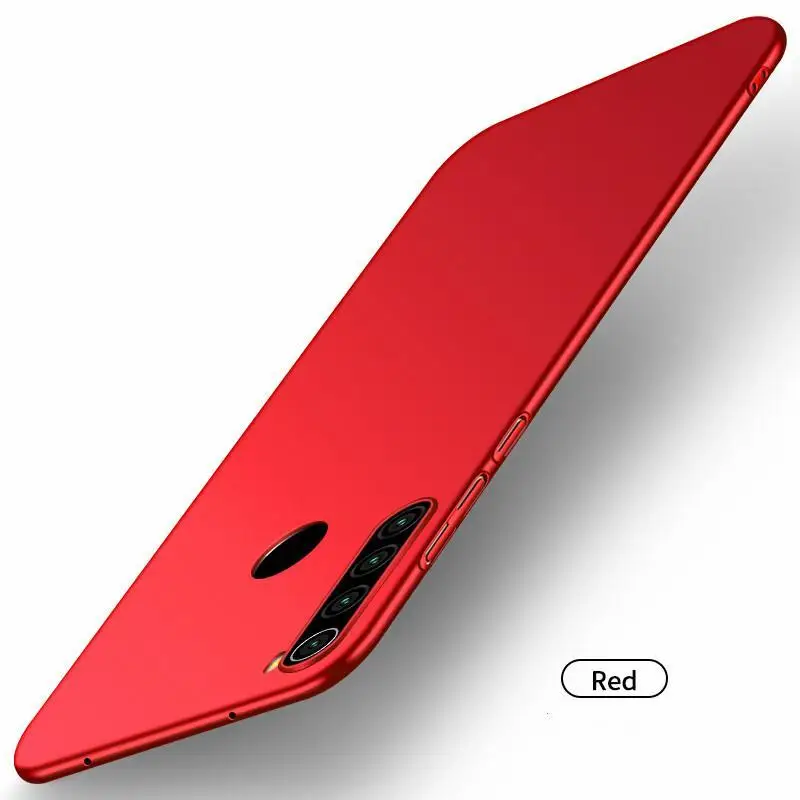 Чехол-накладка для Xiaomi Redmi Note 8 Pro 8T 8 8A стильный Гладкий ультратонкий PC матовый чехол для телефона для Xiaomi Redmi Note 8 чехол
