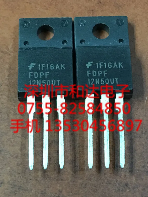 

5pcs FDPF12N50UT TO-220F 500V 10A
