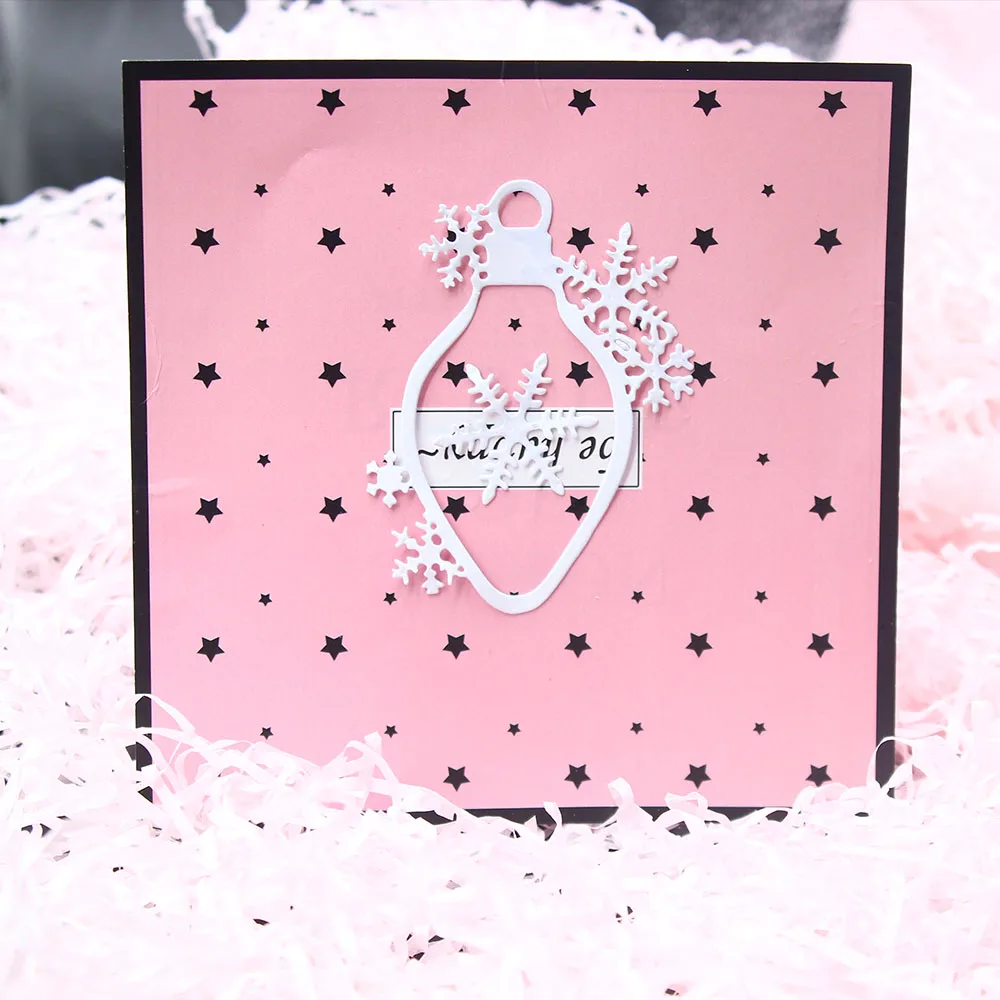 Рождественские украшения фонарики металлические Вырубные штампы для рукоделия