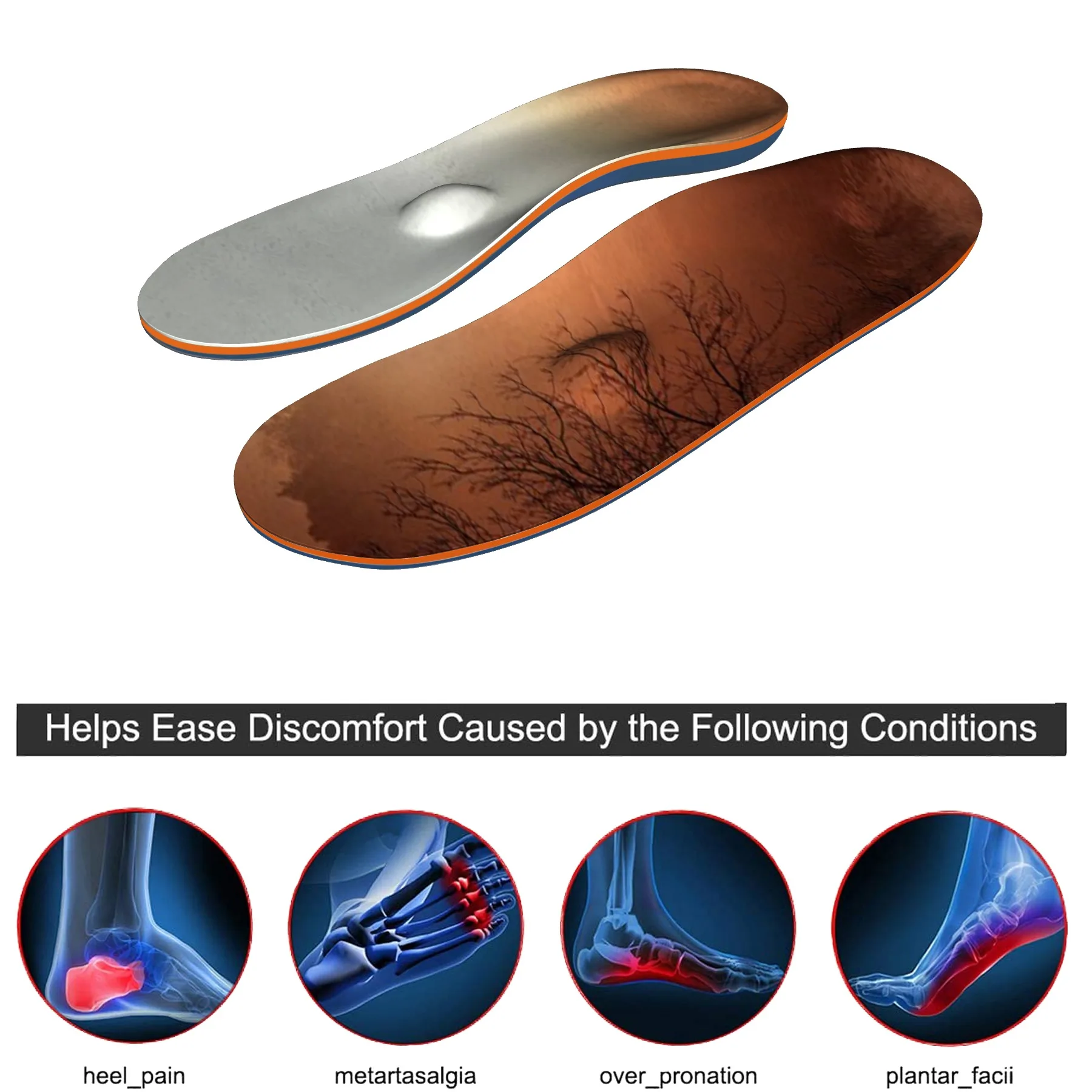 Customized flat feet, high arch support, orthopedic insoles, plantar fasciitis, foot sports, running insoles, insert pads