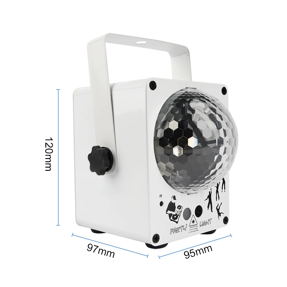 Светодиодные дискотечные Лазерные Лампы с 60 шаблонами активация музыкой