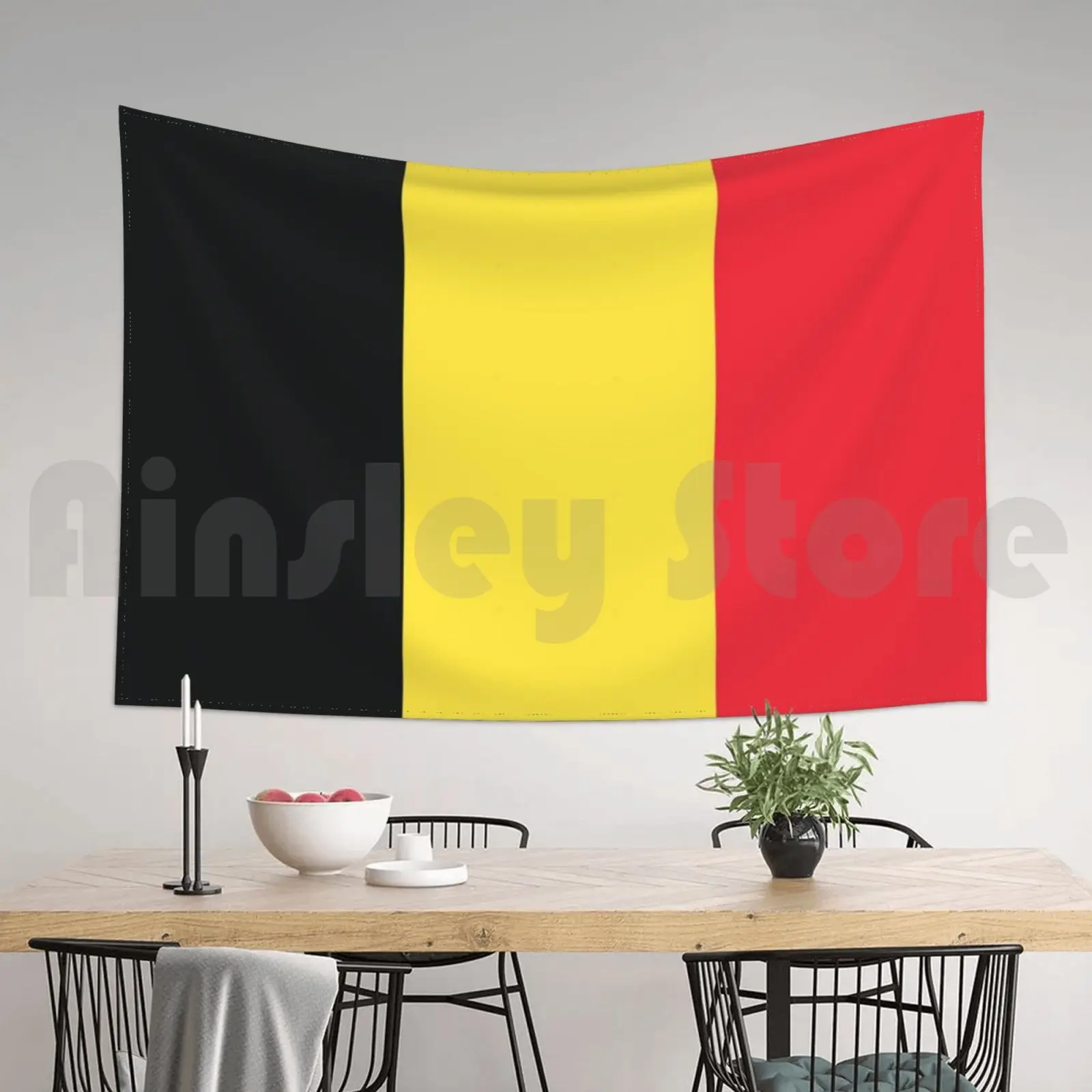 Гобелен бельгийский флаг 2794 бельгический Belgi? Фламандский валлоон Benelux красные