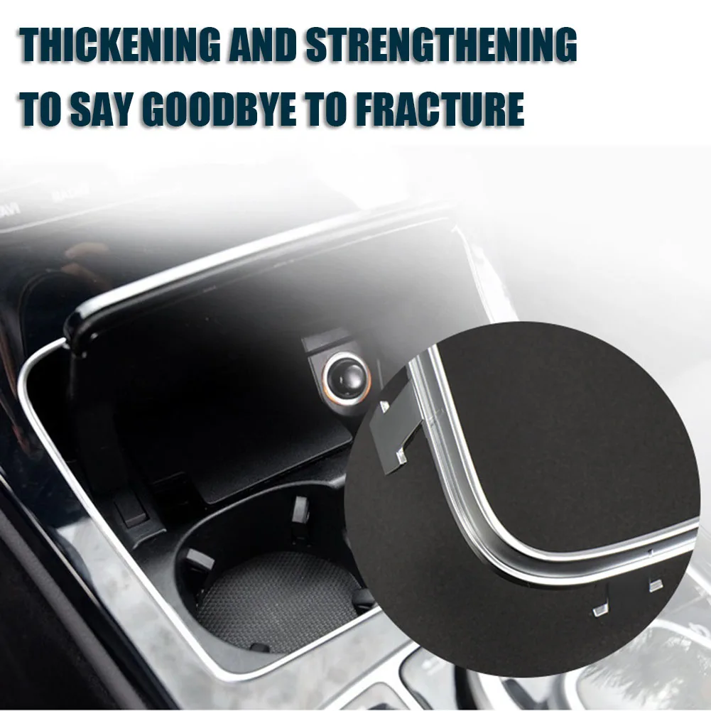 

Подстаканник для чашки хромированные пепельницы элементы личные украшения для автомобиля для Mercedes Benz GLC Class W253 W205 2015-2020