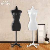 10pcs 8 8 black white female mannequin doll display holder dress clothes mannequin model stand for dolls high quality